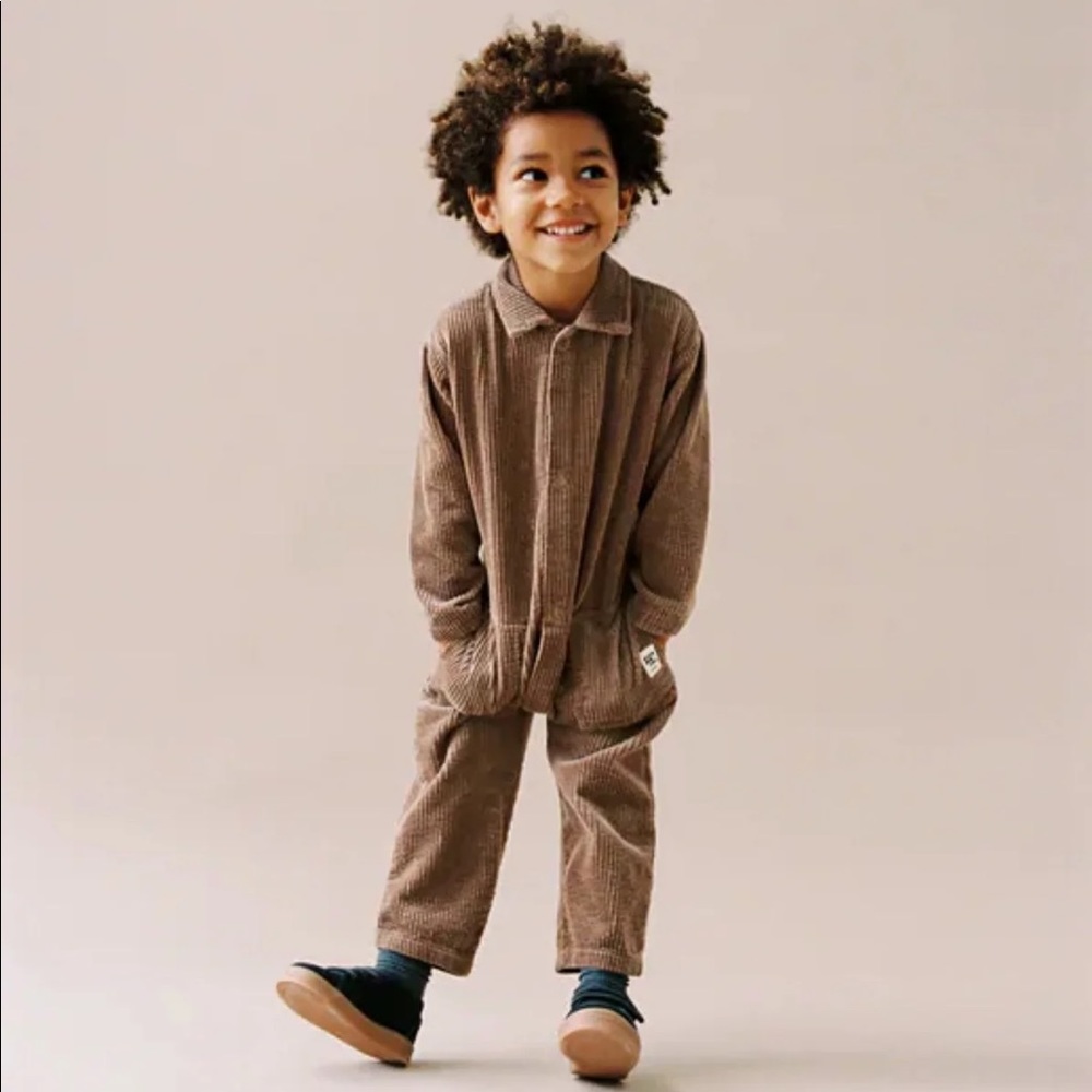 Zara Boys Corduroy Jumpsuit